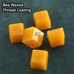 Bee Wax Block for Thread coat 30g. DIY Leather Hanfmade [2 Pcs./Pack]