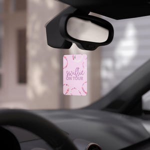 Swiftie Car Air Freshener | Swiftie Gift | Eras Tour Merch | TS Inspired Scents | Cute Car Accessory for Swifties | Fun Fan Gift Idea