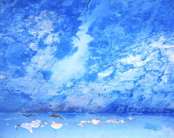 Art Photography: "Oil Sea and Stormy Sky"