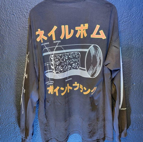 Custom NAILBOMB Long Sleeve - Etsy