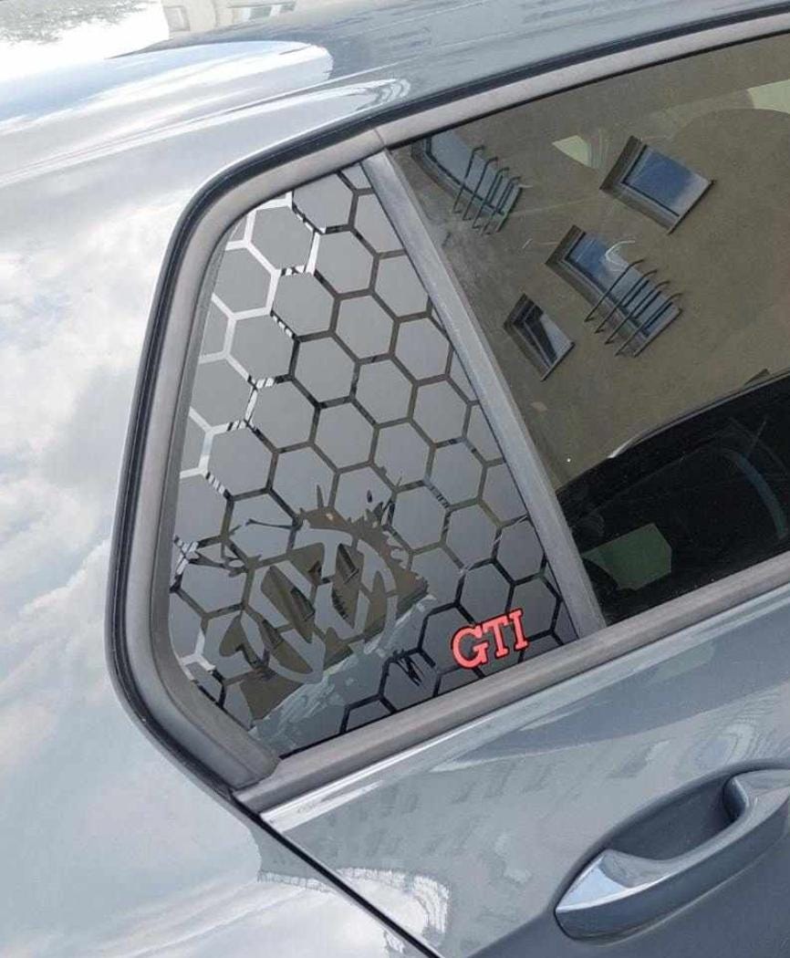 2x Avery rear window stickers for Golf 8 GTI