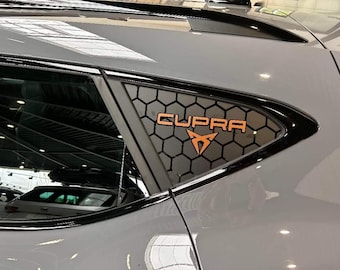 2x Avery FORMENTOR Vz5 rear window stickers Cupra