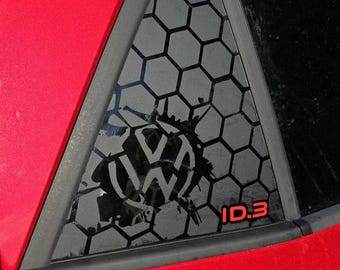2x Avery rear window stickers for ID3