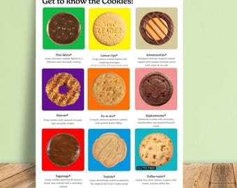 Girl Scouts 2026 Cookies Flyer Printable Download