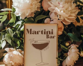 Espresso Martini Bar Sign