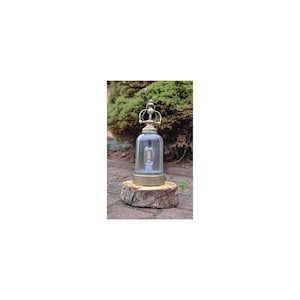 Beautiful metal lantern - Electric Glass lantern - Rustic decorated lantern with glass windows. Hand made. luxury gift for home and garden