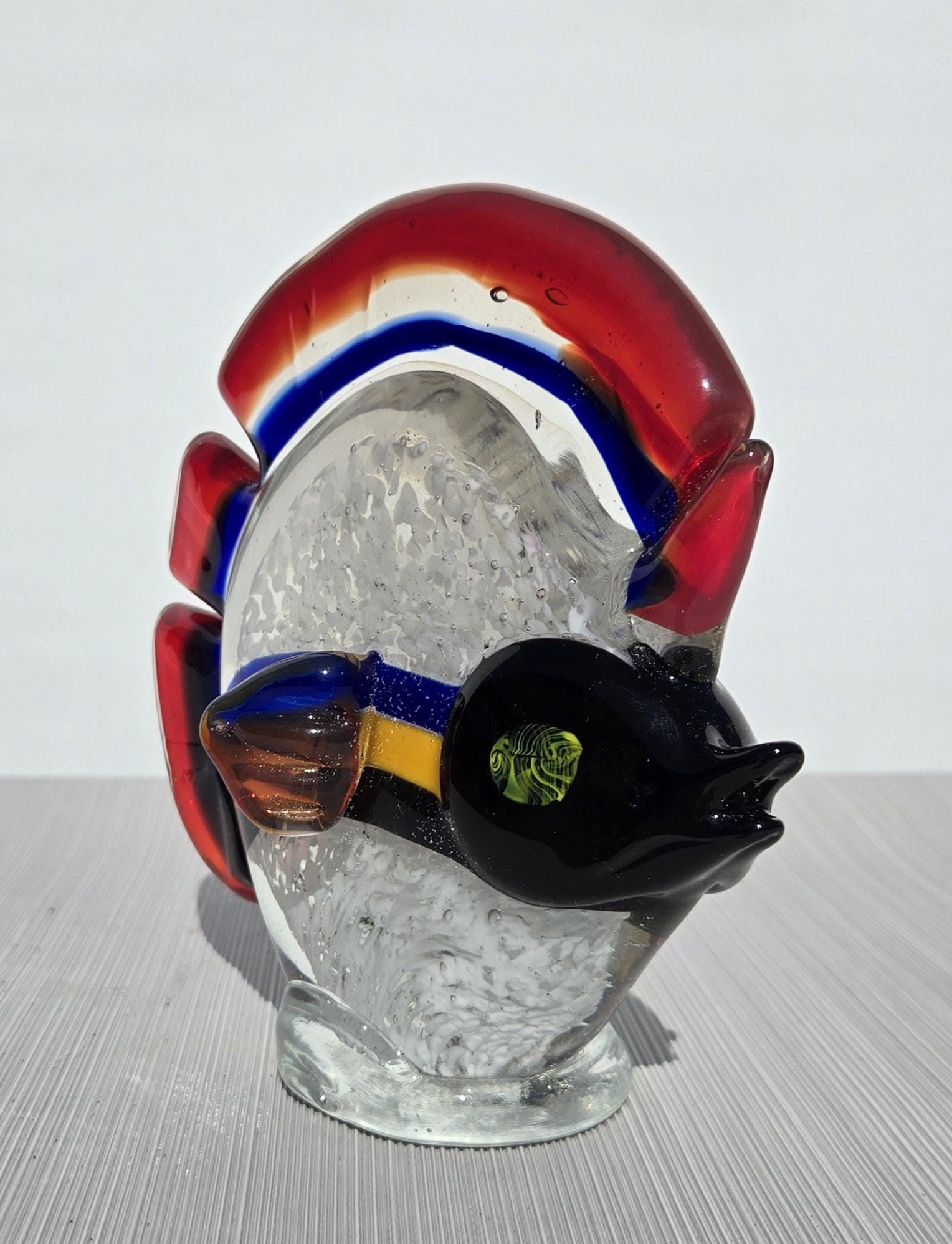 ムラーノガラス - Etsy ヴィンテージ 魚の置物 日本 チェネデーゼ 魚
