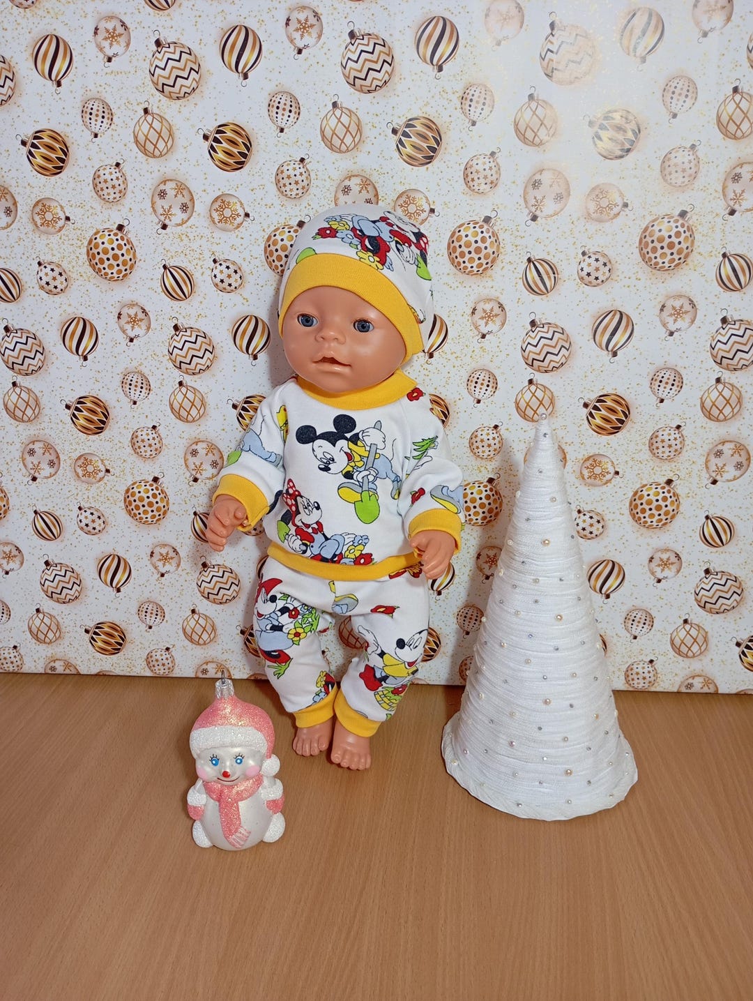 Baby Born Doll Suit. Cotton Toy Suit, 42-43cm Doll Clothes Set, 17 Inch ...