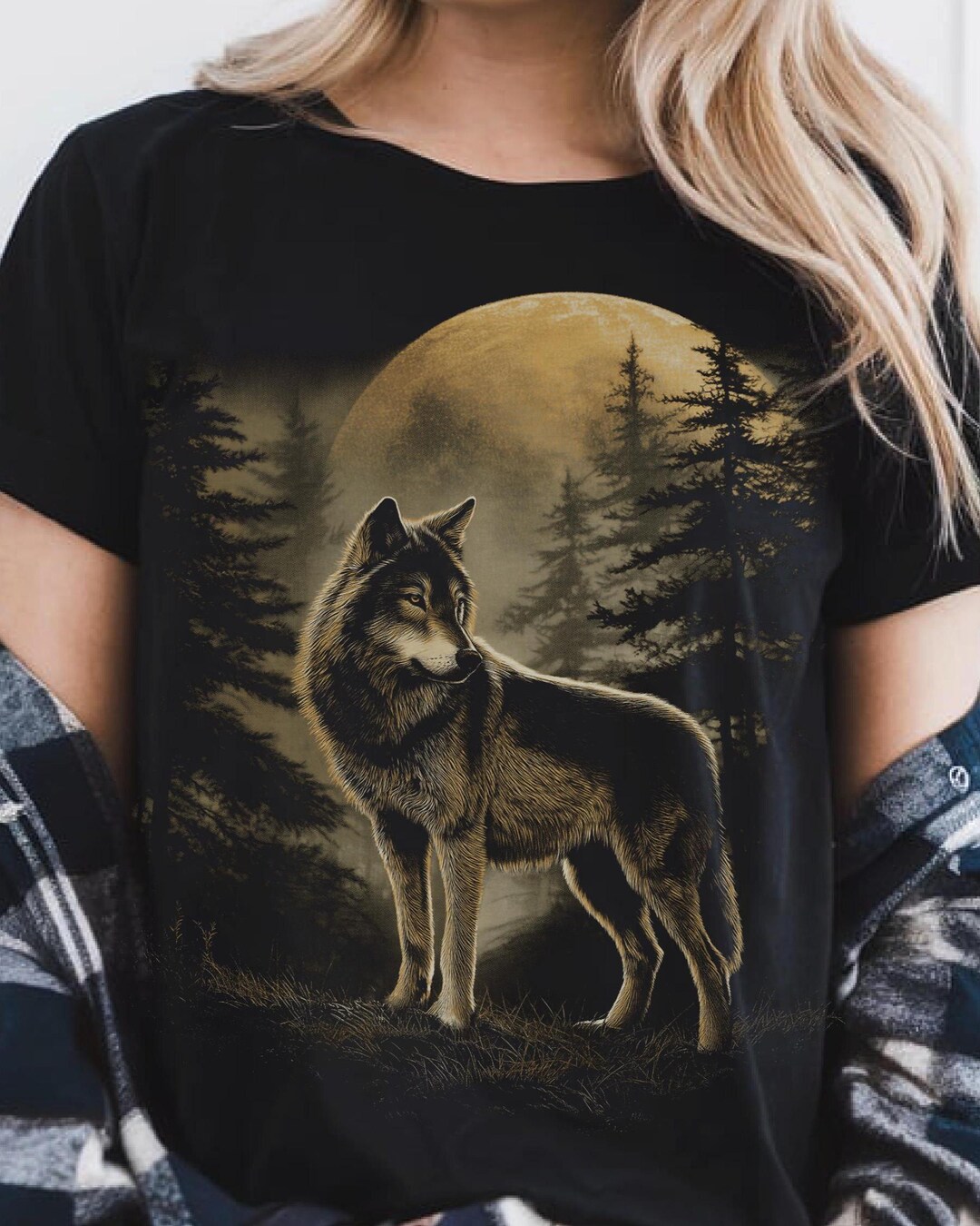 Wolf PNG Vintage Style, Wildlife Clipart, Timberwolf Graphic, Digital ...