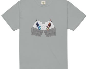 Space Nails Aesthetic Tshirt, Nebula Oversize Tee, Manicure T-shirt, Colorful Shirt, Universe Graphic Tee, Celestial Tee, Star Lover Gift T