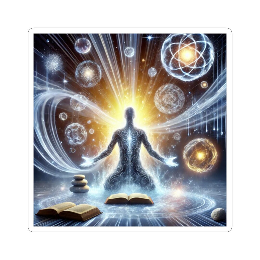 Core Knowledge Sticker Knowledge is Power Kiss-cut Sticker, Spiritual Decal, Laptop ...