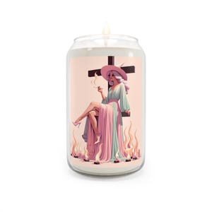Modern Witch Scented Candle, Altar Candle, Ritual Candle, Spell Candle, Gift for Her, Occult Candle, Divine Feminine Candle