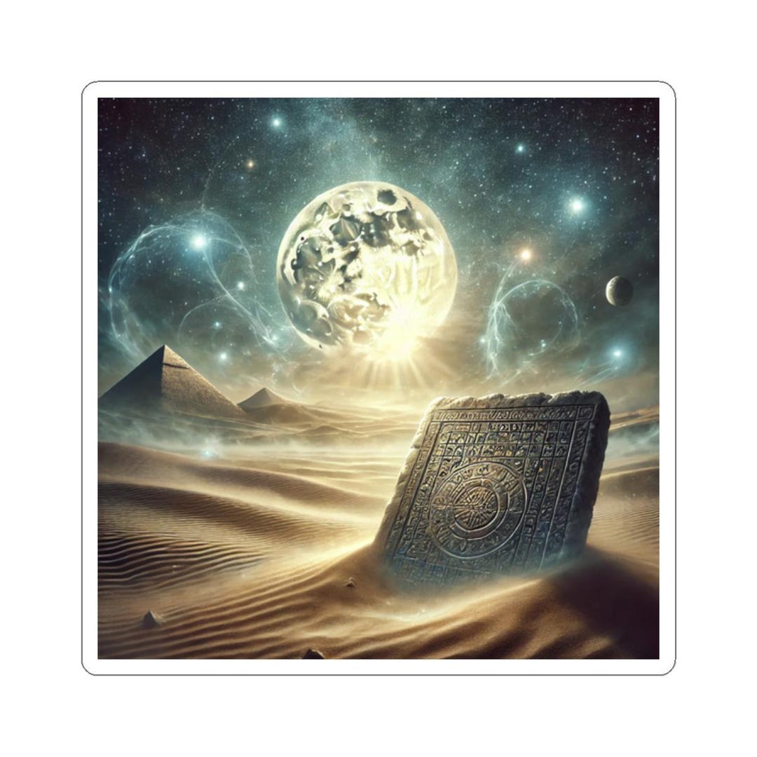 Ancient Wisdom Kiss-cut Sticker, Laptop Decoration, Journaling ...