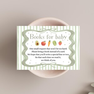 Little Sprout-boekjes voor baby-uitnodiging. Direct pdf-bestand downloaden en afdrukken. SPROUTBB