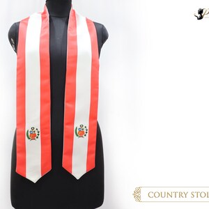 All Mixed Country Flag Graduation Stoles Sash - Graduation Sash - Your Country Flag Sash - Flag Grad Sash - Grad Stoles
