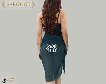 Custom Beach Cover-Up - Personalized Beach Sarong – Design Your Own Sarong - Perfect Gift for Her -  Perfect for Poolside or Beach Days
