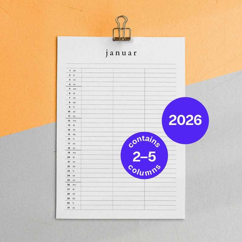 Kalender für paare 2026 - Etsy.de