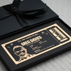 Greg Davies Ticket | Comedian Ticket | Gift Ticket | Comedy | Comedy Show | Souvenir | Comedian | Greg Davies | Event