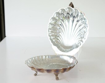 SERVER CLAM OYSTERS Mid Century Metal French Cuisine Chef Culinary Vintage Cooking Dinner Romantic Proposal Engagement Kitchen 23