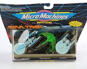 STAR TReK MICRO MACHINES Movies miniature space craft toy kids 1990s roddenberry elon musk virgin galactic Klingon enterprise Romulan 32
