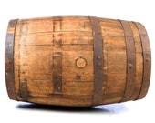 KEG BARREL Whiskey Wine Bourbon Wood Iron Basement Decor Planter Yard Art repurpose Design Drinking Booze Vineyard Tap Bottle Mid Century