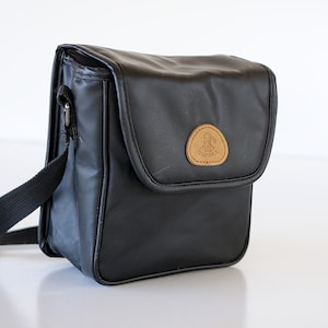 CASE Polaroid Black Soft TOMAHAWK Film Strap Instant Film Camera Bag 35mm analog purse Vintage Display  TheHeartTheHome originals 30
