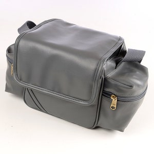 CASE BAG Grey Blue Film Strap Instant Film Camera 35mm analog purse Vintage Case Display Protective Student Polaroid Originals Film 28