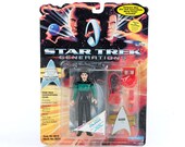 ACTION FIGURE Deanna Troi STAR TReK next generation space toy kids 1990s roddenberry Trekkie Klingon galactic enterprise Romulan 32