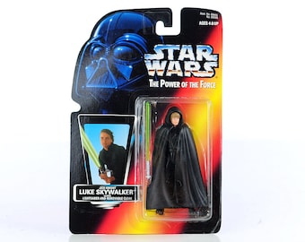 Figurine articulée STAR WARS Luke Skywalker Kenner Chewbacca C3P0 Dark Vador Han Solo Princesse Leia R2D2 George Lucas The Force Cadeau 32