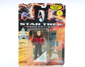 ACTION FIGURE Jean-Luc Picard STAR TReK next generation space toy kids 1990s roddenberry Trekkie Klingon galactic enterprise Romulan 32