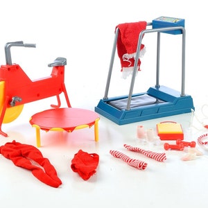Barbie trampoline set sale