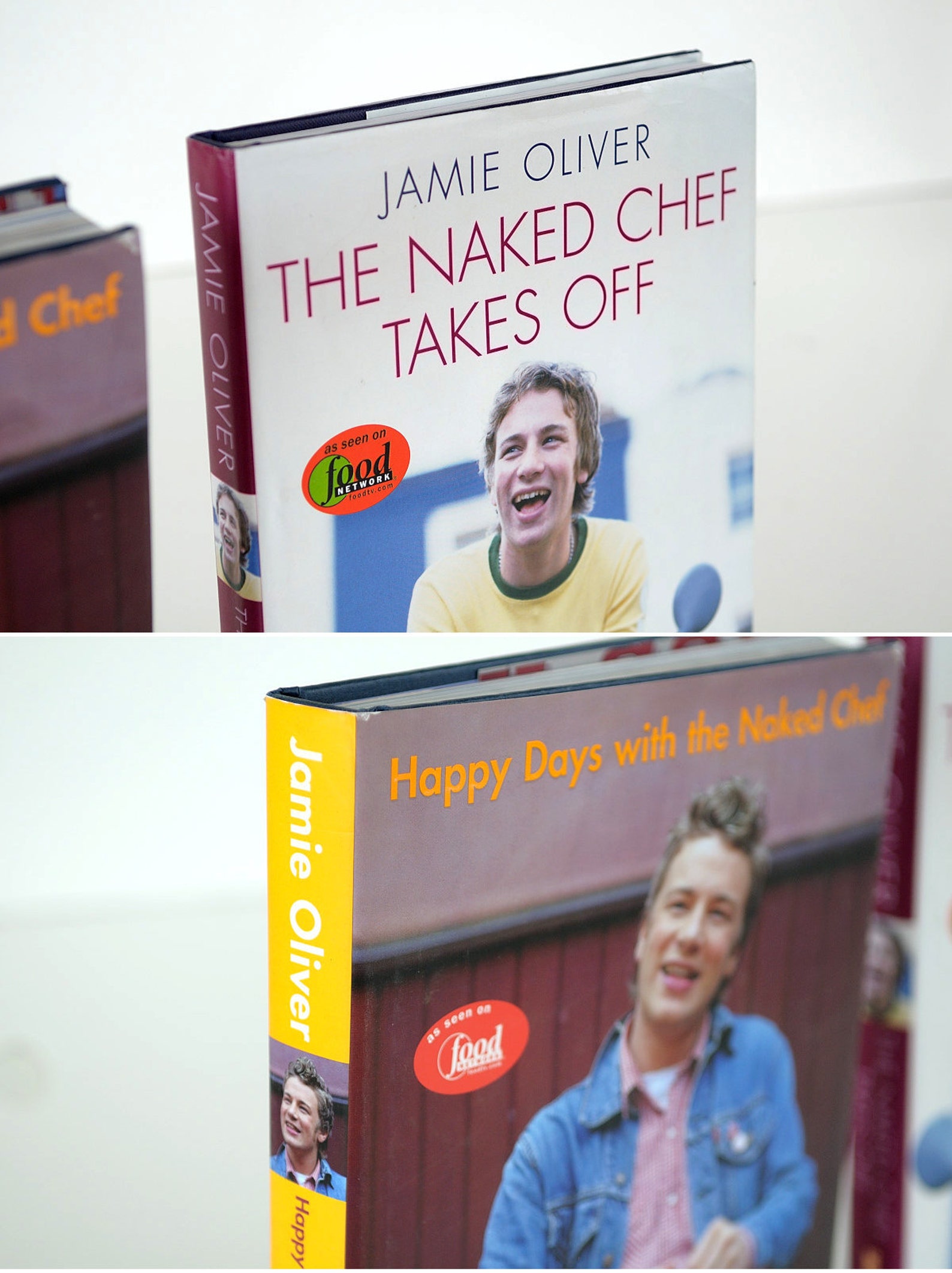 Cookbooks Jamie Oliver Naked Chef Cook Book Happy Days & Takes | Etsy