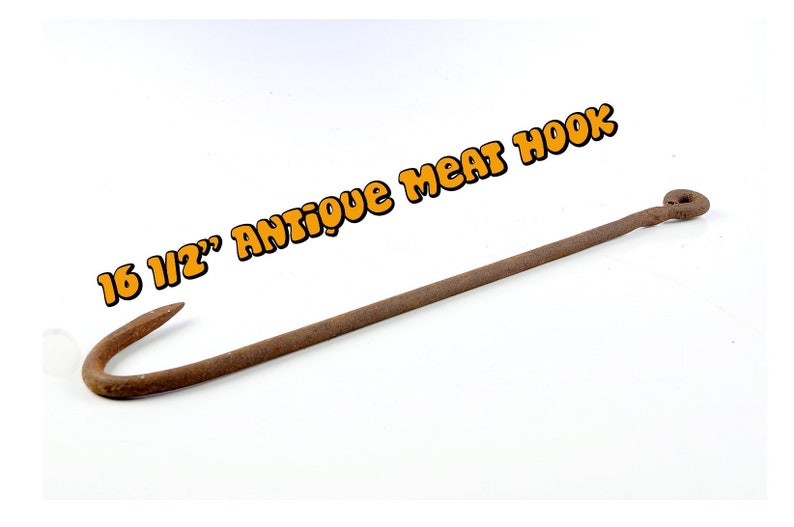 MEAT HOOK 1900s Metal Vintage Chef Culinary Cooking Cook Book Etsy
