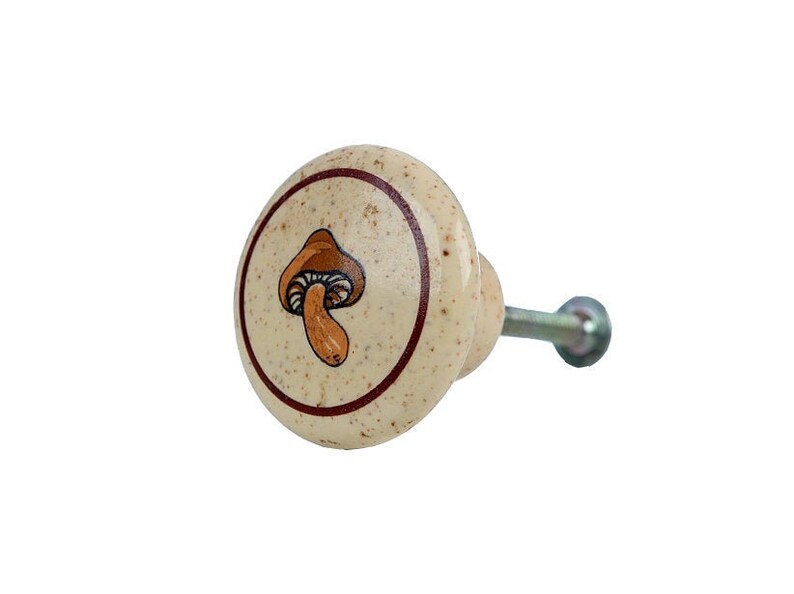 DRAWER PULL Mushroom Funky Kitsch Psychedelic 1970s Dresser Etsy
