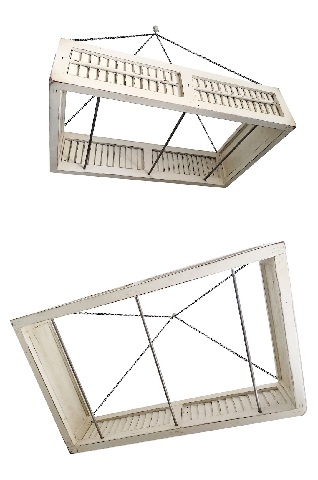 POT RACK Chabby Chic Primitive Farm Kitchen Chef Cook Book Cooking ...