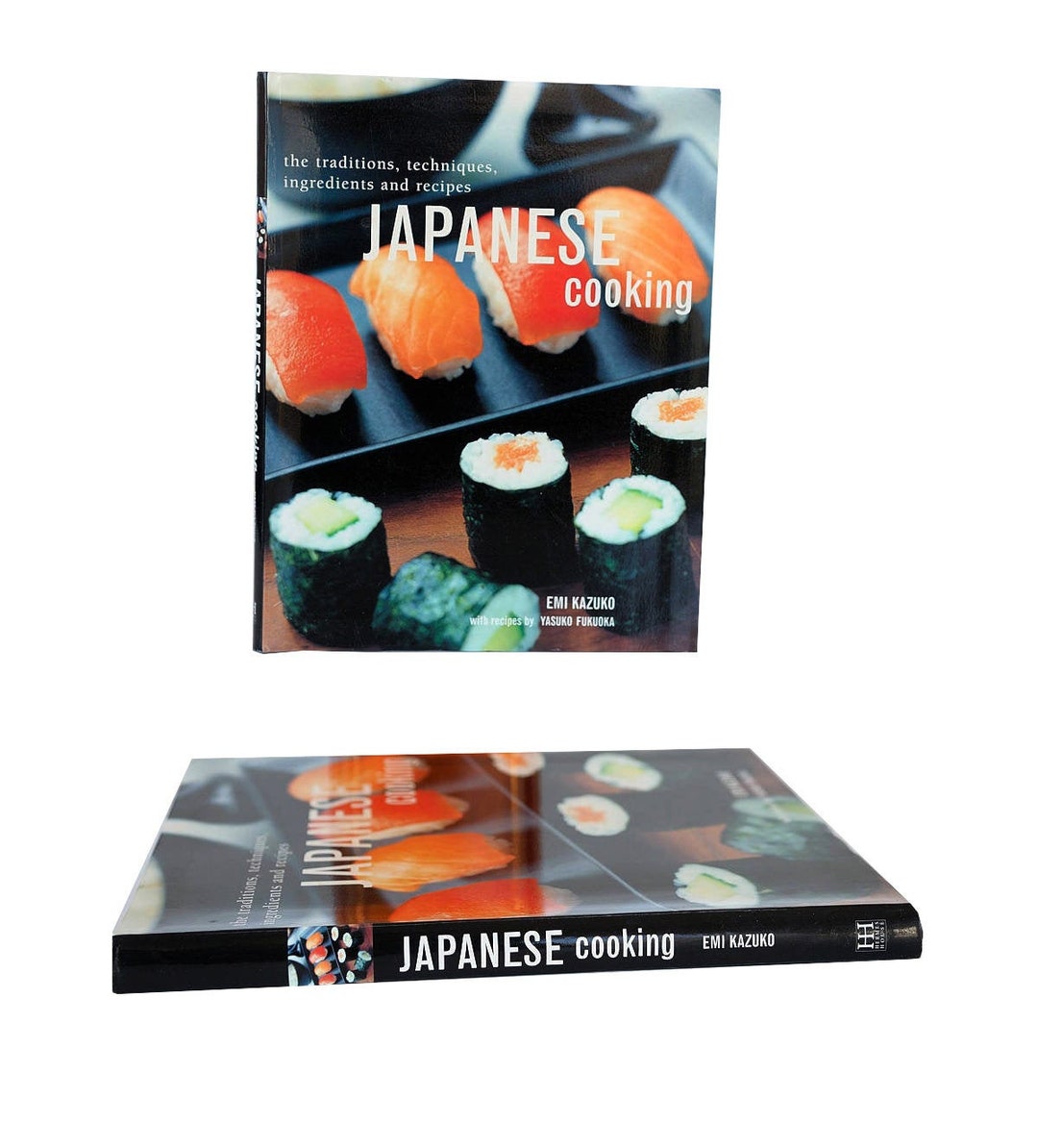 COOKBOOK Japanese Cooking Emi Kazuko Fukuaka Japan Vintage