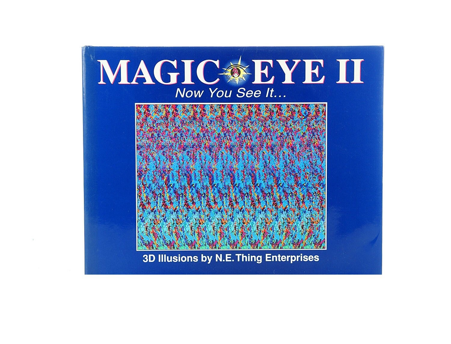 BOOK 1994 MAGIC EYE Optical Illusion Puzzle 3-D 3D Focus Kids | Etsy