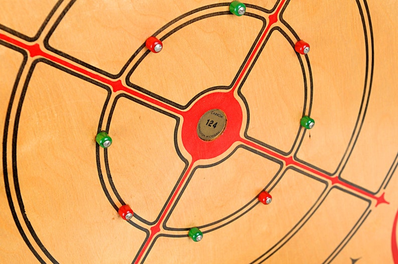 1939 CARROM COMBINATION GAME Board Sp Kid Game Board Game Etsy