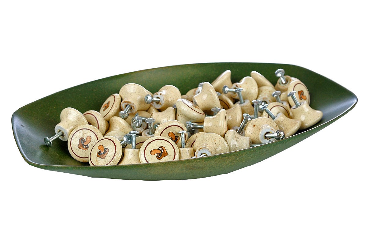 DRAWER PULL Mushroom Funky Kitsch Psychedelic 1970s Dresser Etsy