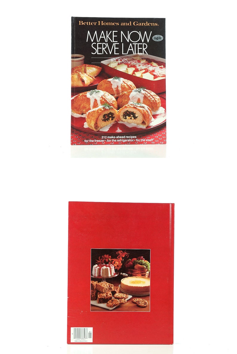 COOKBOOK 1981 Better Homes & Garden Make Now Serve Later Cook Book ...
