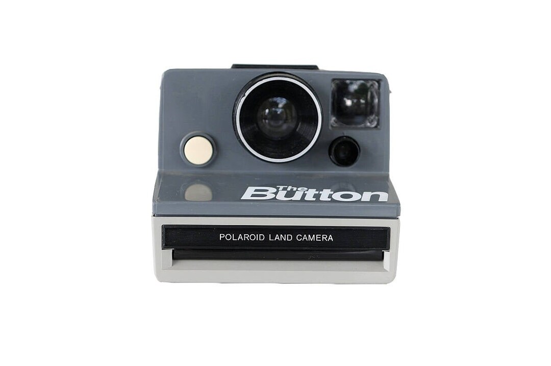 Camera Polaroid the Button Land Sx70 Instant Film Camera Etsy
