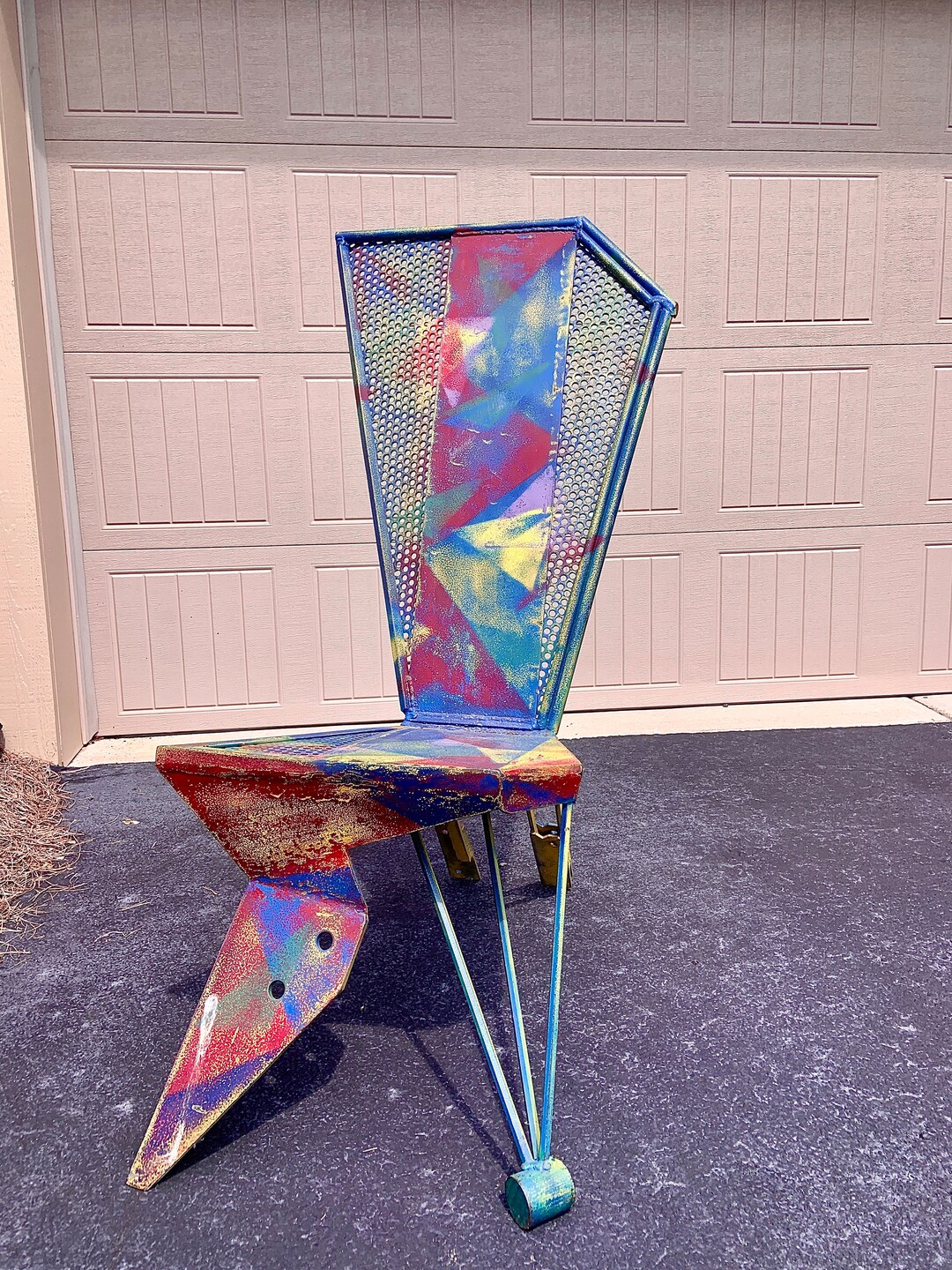 椅子 vintage 90's Postmodern Chair il_1080xN.5398059528_debp.jpg