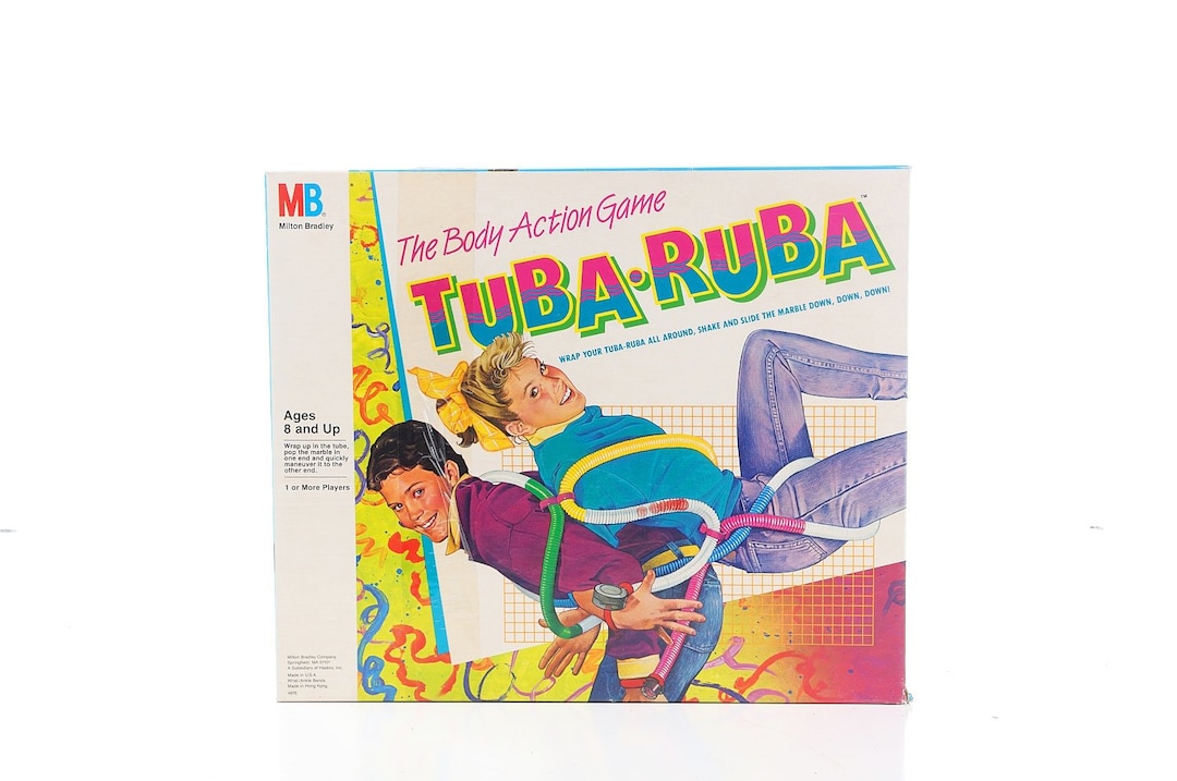 GAME TUBA RUBA Milton Bradley Kid Game Board Game Child Toy 1987