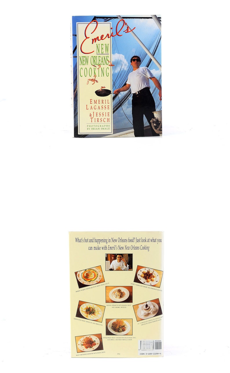 Cookbook 1993 Emeril Lagasse Cajun Creole Cuisine Chef Etsy