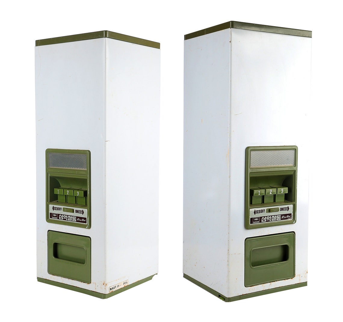 RICE DISPENSER BOX Samick holds 66 pounds Korean Cooking Etsy