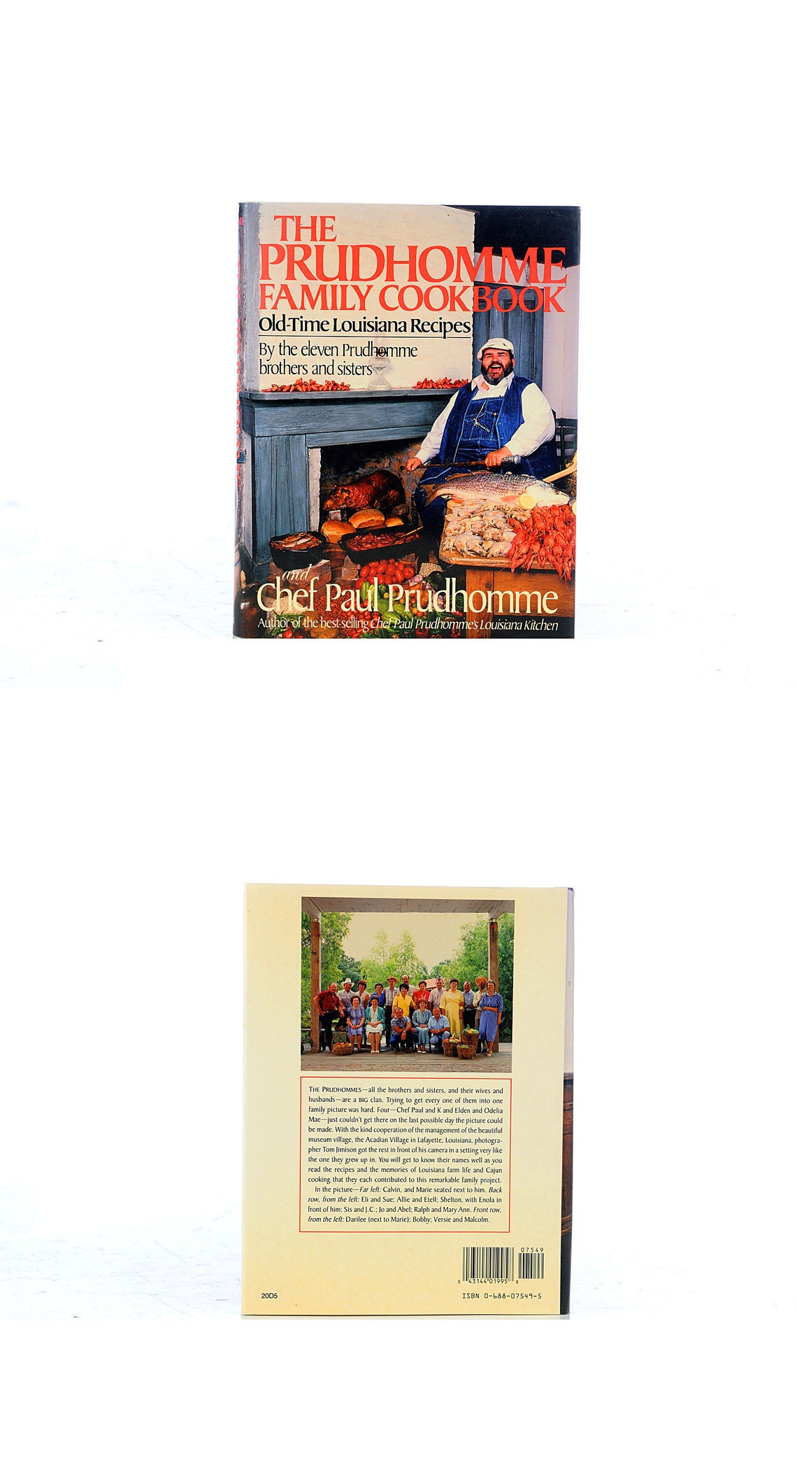 COOKBOOK 1987 CAJUN CREOLE Chef Paul Prudhomme's Louisina Etsy