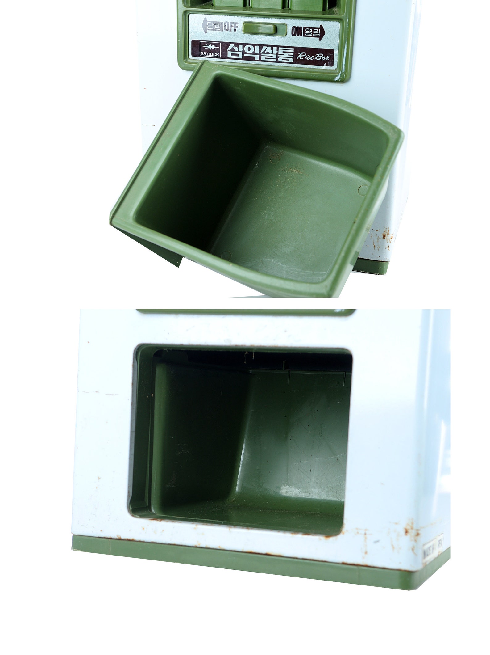 RICE DISPENSER BOX Samick holds 66 pounds Korean Cooking Etsy