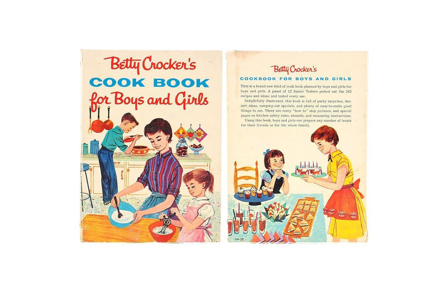 1969 BETTY CROCKER AD Easy Bake Oven Cake Mix Advertisement Junior Chef Baking  Girl Graphic Kenner Retro Mid Century Kitsch Child Children 