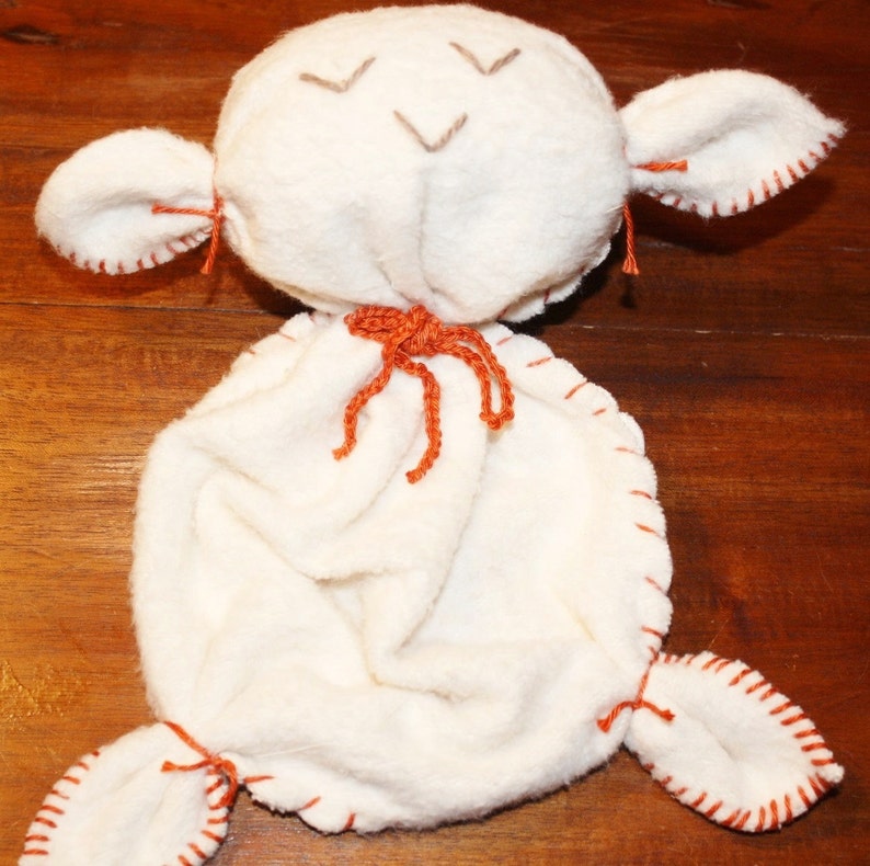Stuffed animal vegan lovey made from 100 organic cotton Etsy
