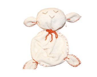 Plush Baby Toy I Vegan Stuffed Animal I Vegan Stuffed Toy I Organic Cotton Baby Toy I Organic Baby Toy I Non-toxic baby Toy